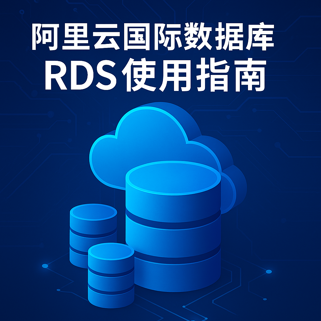 阿里云国际数据库 RDS 使用指南|部署、安全与性能优化(2025)